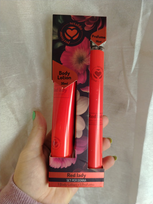 Set donna Red